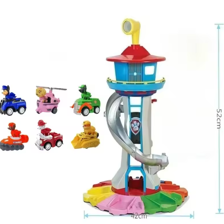 Children Playset With Slide Tower