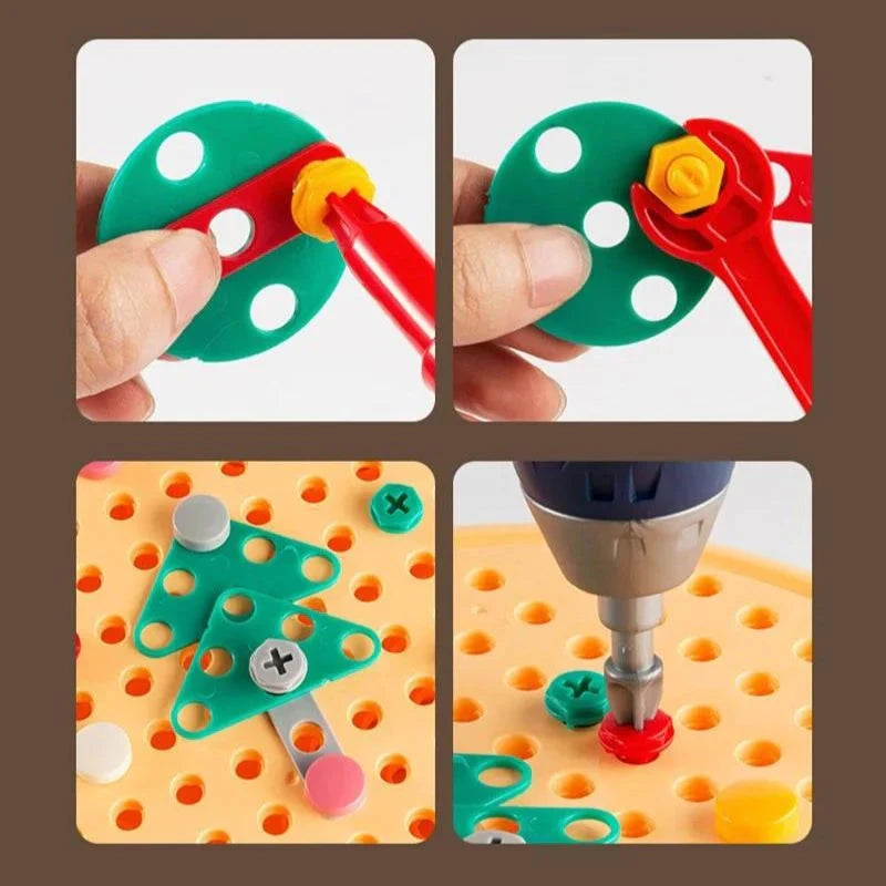 Kit for Children with Electric Drill