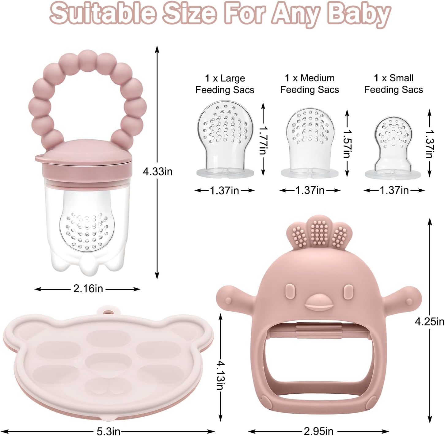 Baby Fruit Feeder Set