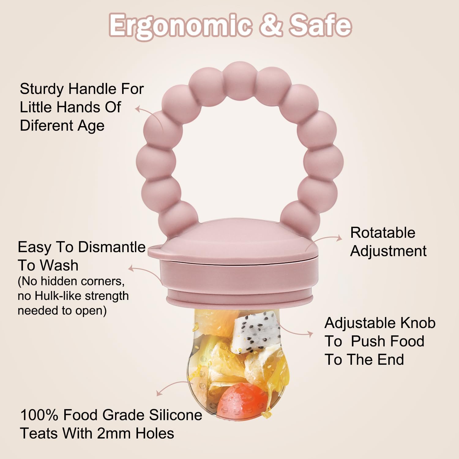 Baby Fruit Feeder Set