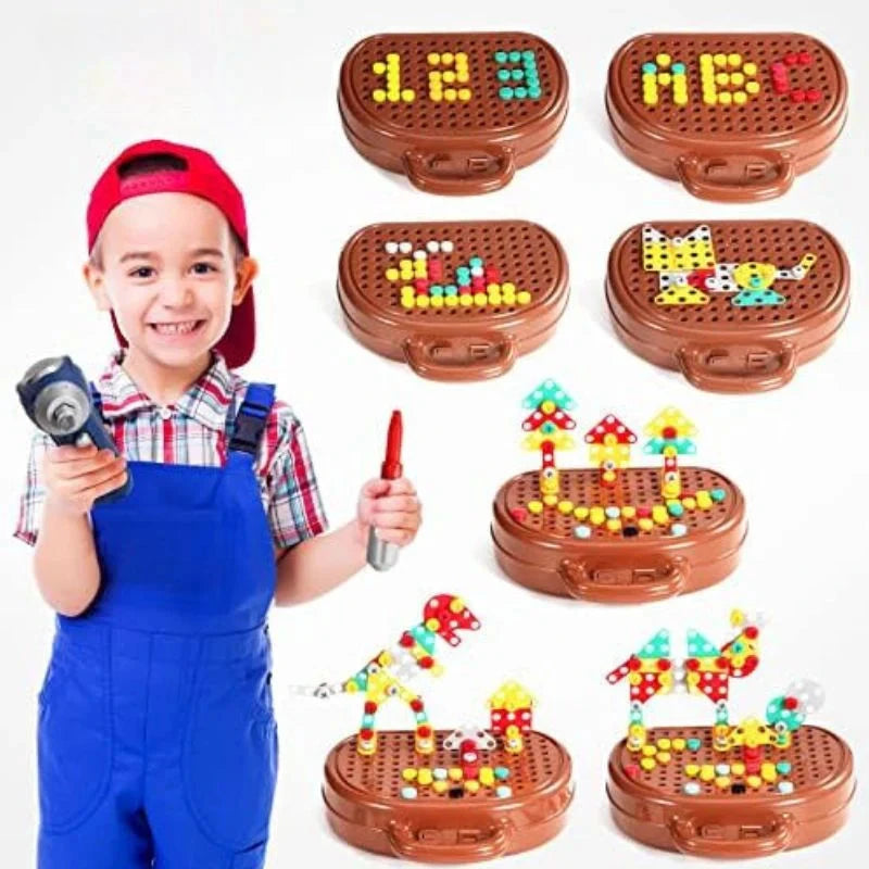 Kit for Children with Electric Drill